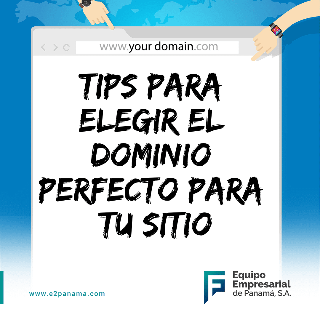 Tips para elegir el dominio perfecto para tu sitio